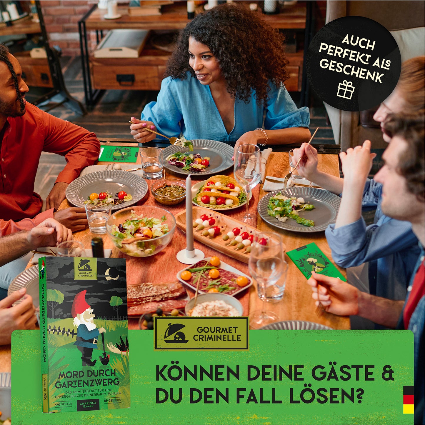 Mord durch Gartenzwerg