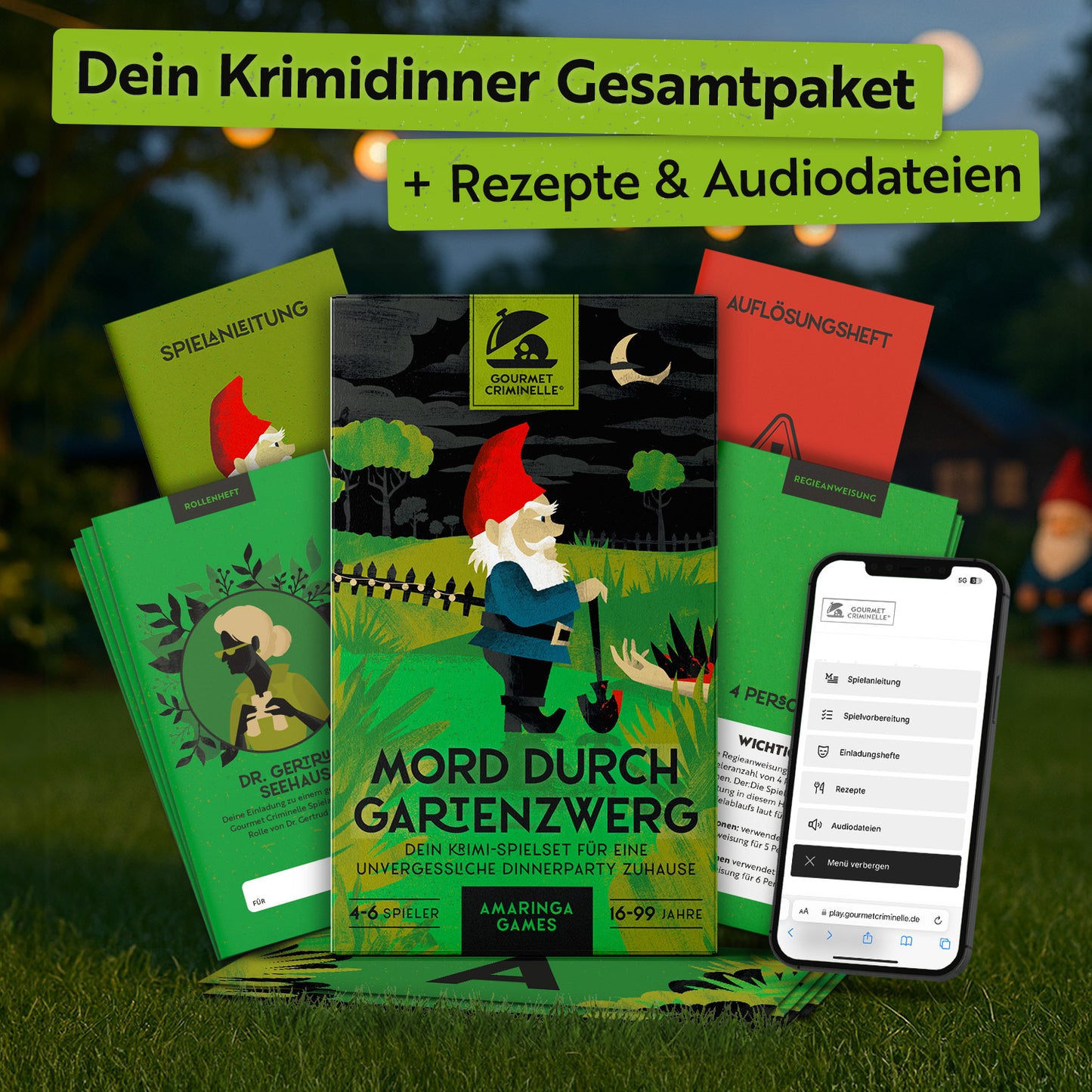 Mord durch Gartenzwerg